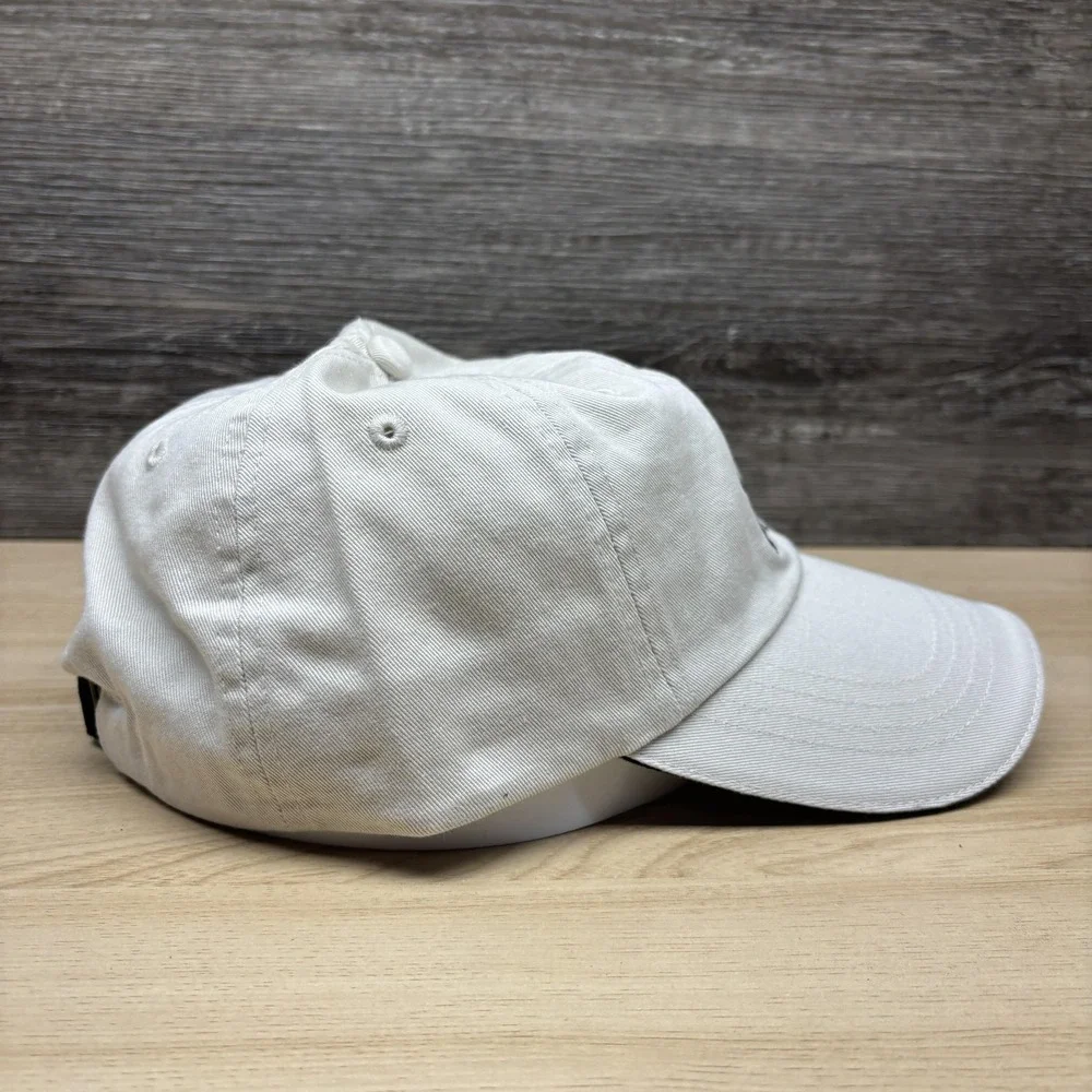 Anderson Equipment Company Hat Cap‎ Strap Back Mens White Green Logo Promo